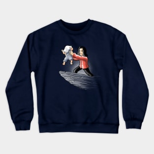 The king baby Crewneck Sweatshirt